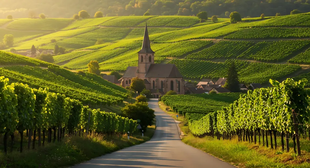 Vin d'Alsace à Mittelwihr